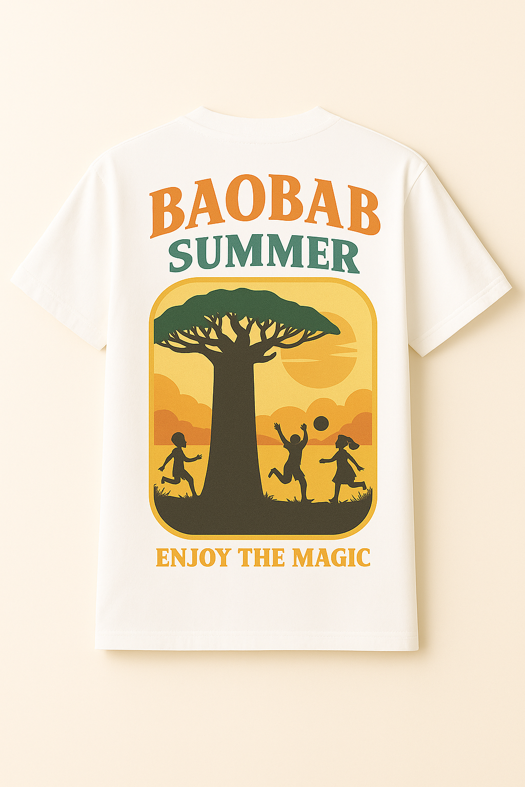 Baobab Summer – T-shirt Unisexe “Enjoy the Magic”