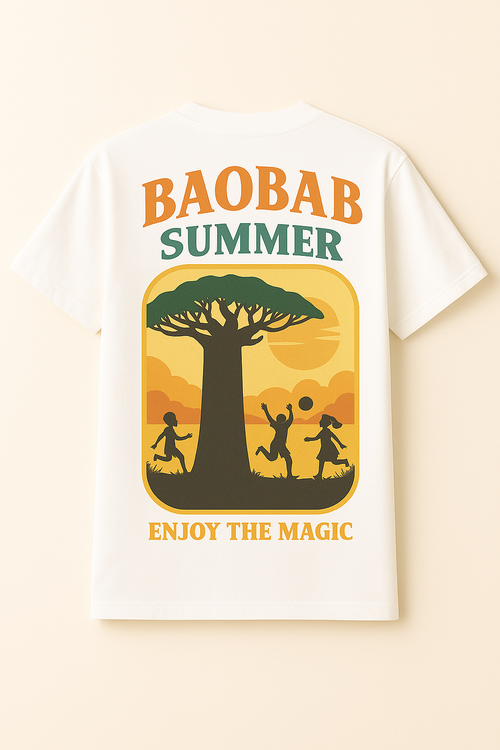 Baobab Summer – T-shirt Unisexe “Enjoy the Magic”