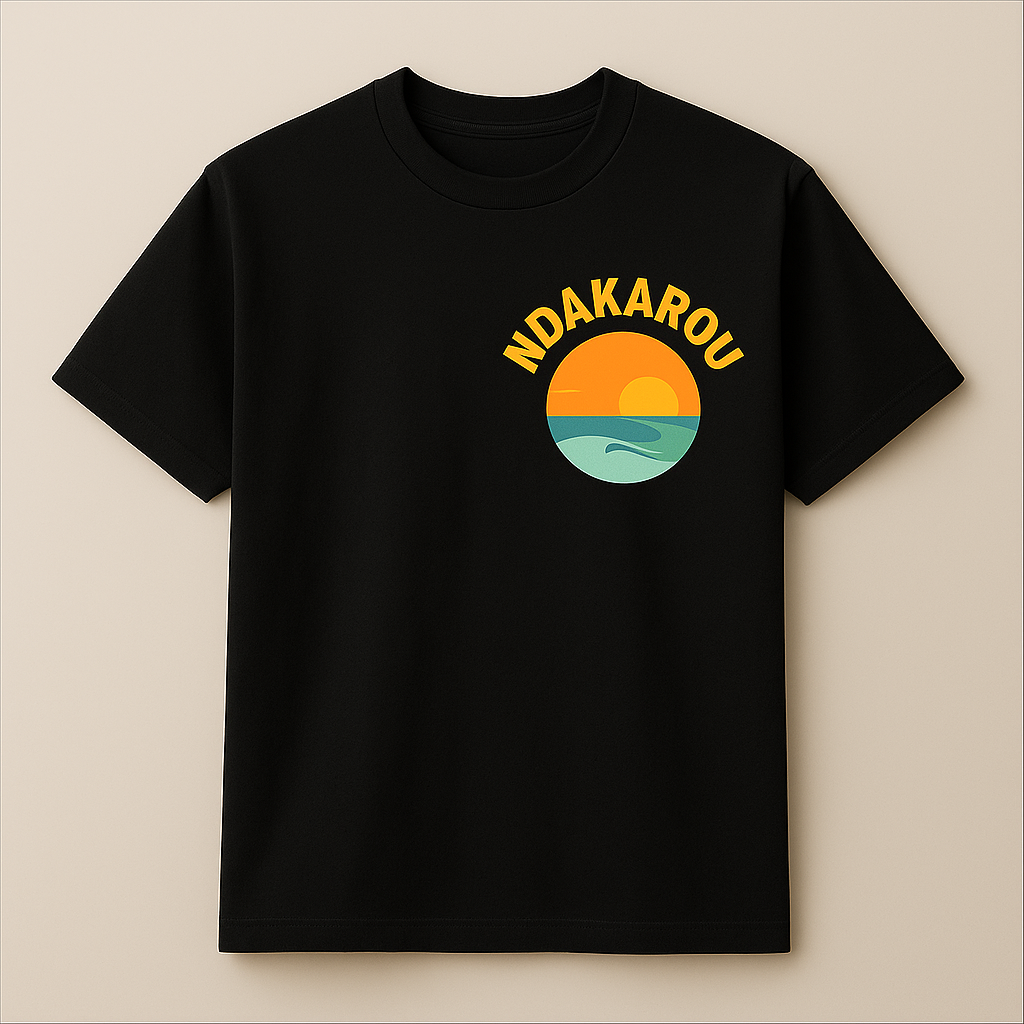 Ndakarou Summer – T-shirt Unisexe "Ride the Waves"