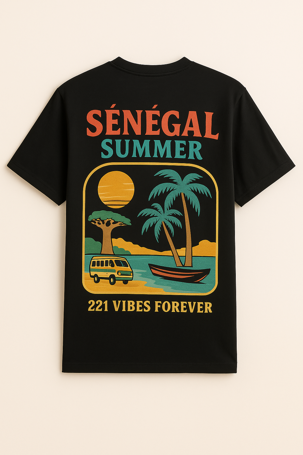 Sénégal Summer – T-shirt Unisexe