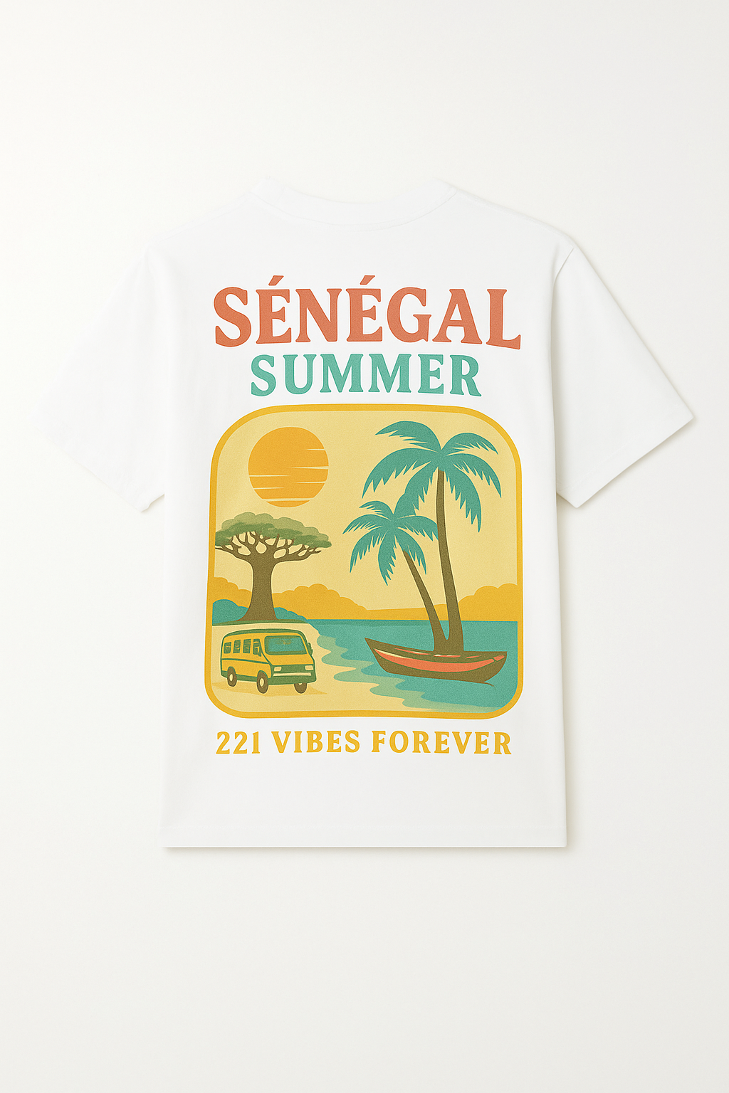 Sénégal Summer – T-shirt Unisexe